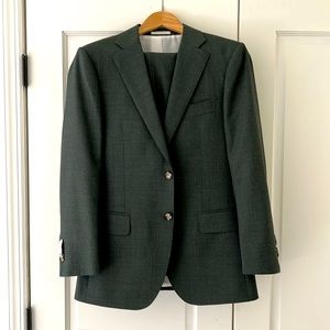 NWT Suitsupply Men’s Mid-Green Lazio Slim Suit